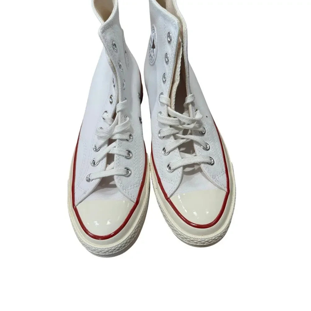 Converse Unisex Chuck 70  Canvas High Top Shoes White Women 9.5 Men 7.5 162056C